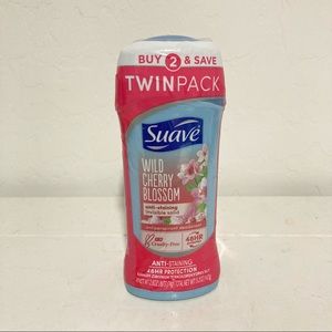 Suave Twin Pack Wild Cherry Blossom Deodorant
